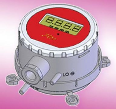 Ge-923 Air Differential Pressure Transmitter With Lcd Screen